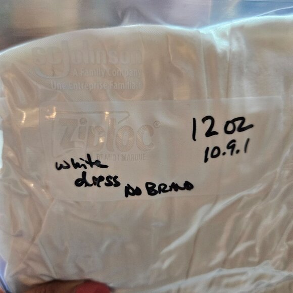 White Crochet Lace Tiered Dress With Open Back & Adjustable Straps - Picture 12 of 13